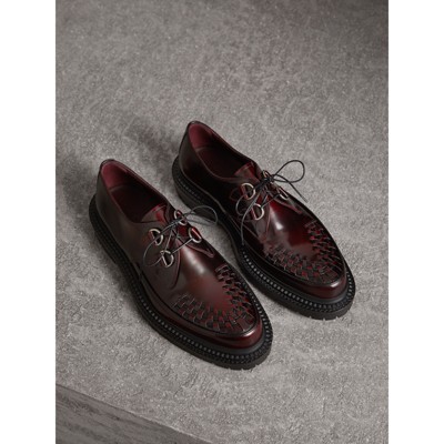 burberry pumps bordeaux