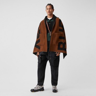 burberry hooded cape