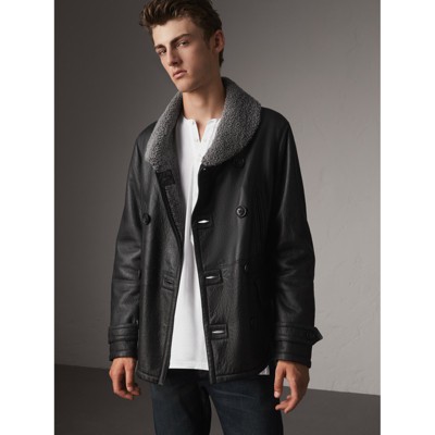 burberry pea jacket