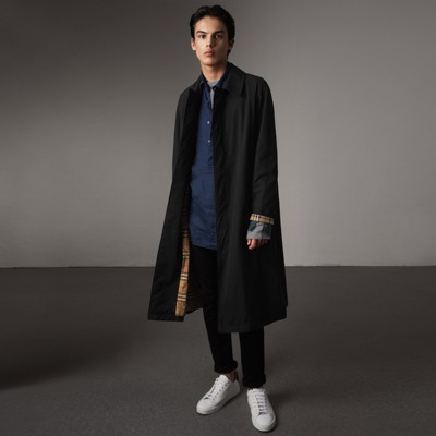 mens burberry overcoat