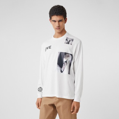men's burberry long sleeve t shirt
