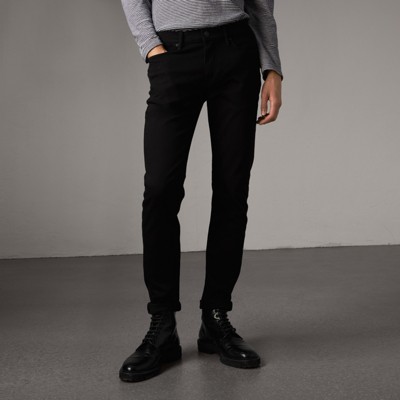 burberry black jeans