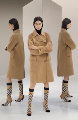 burberry coat womens brown