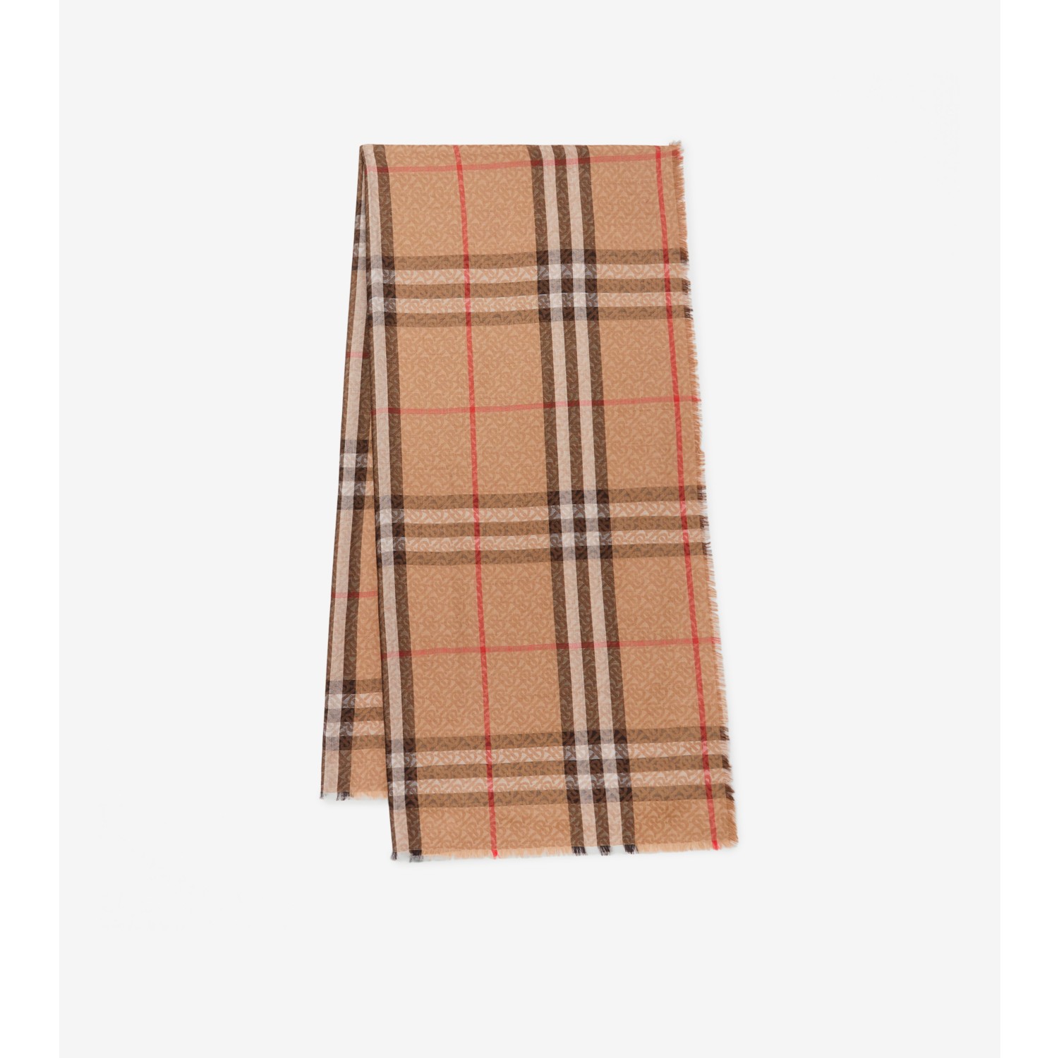 Burberry wool store silk scarf