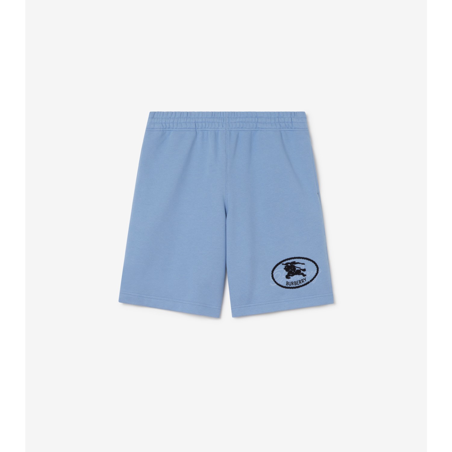 Pantalones cortos en algodón con Knight Stamp