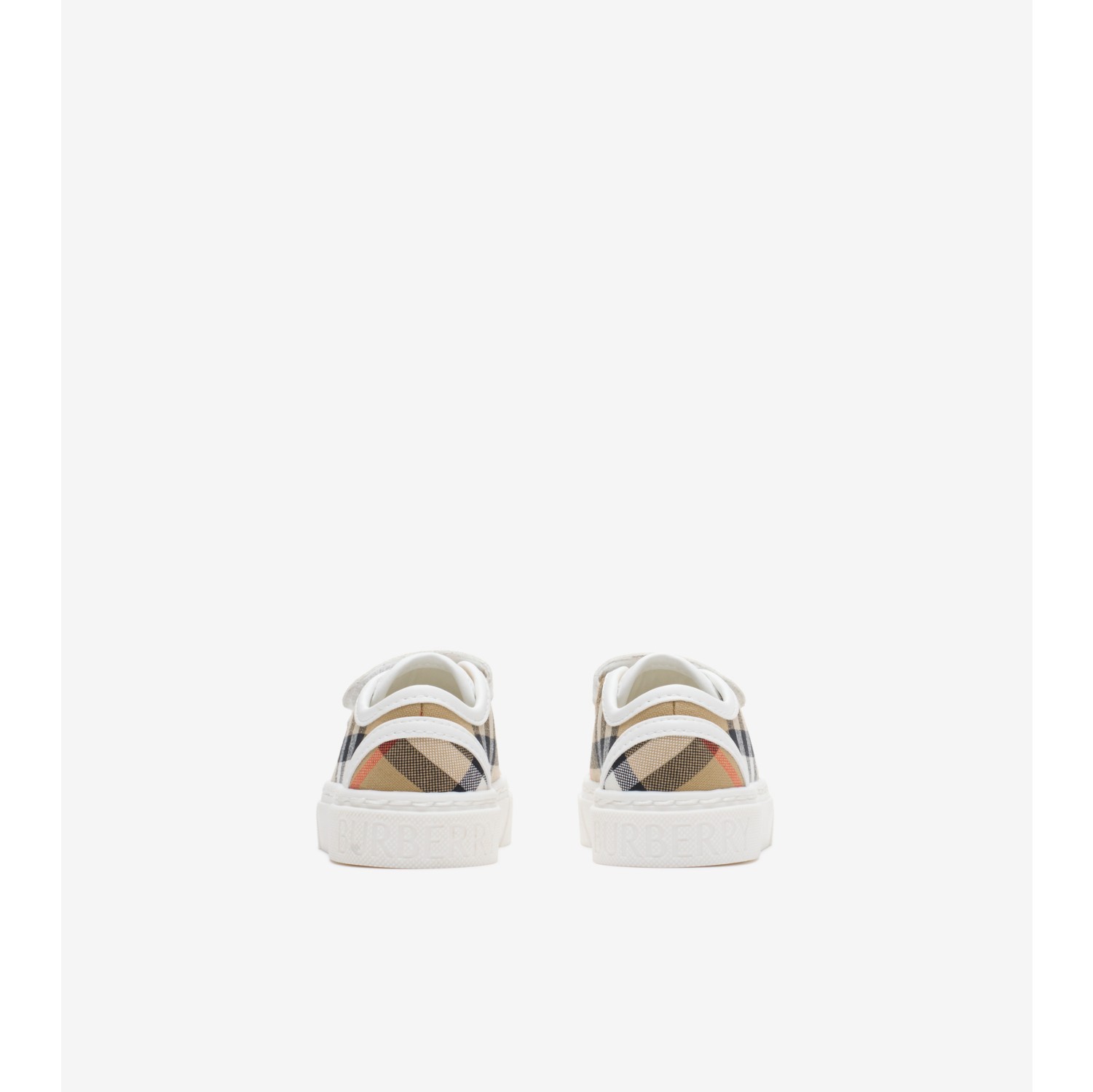 Check Cotton Sneakers