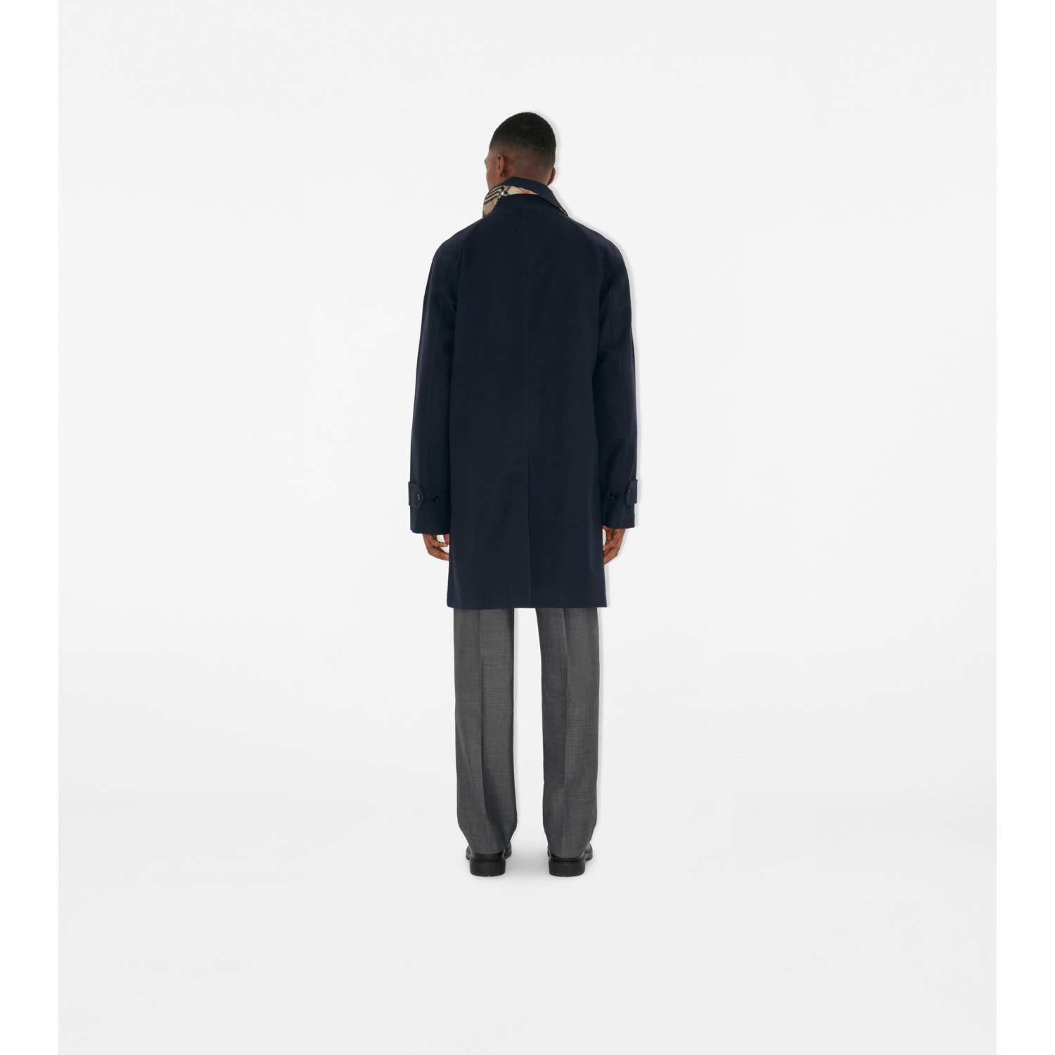 Mid-length Cashmere Car Coat - thumbnail 4