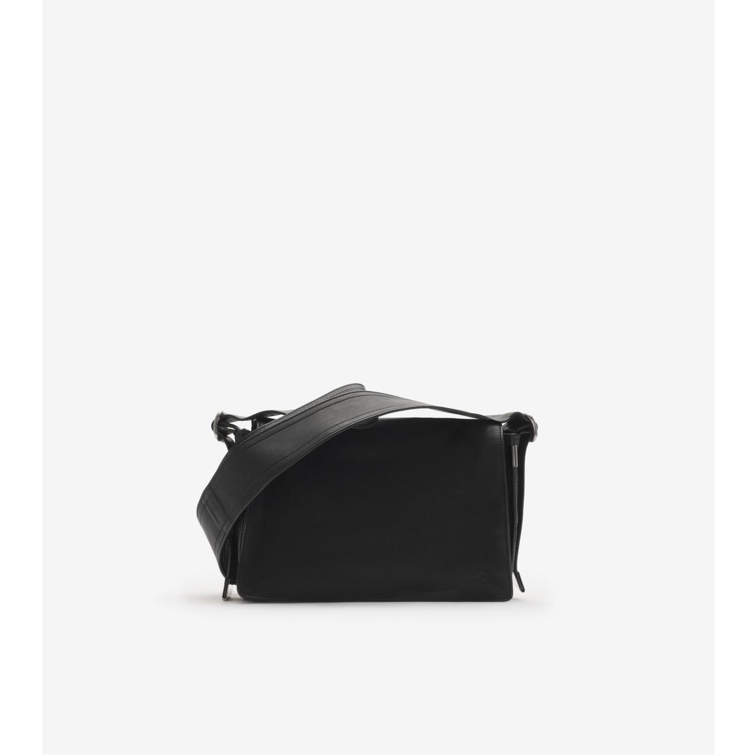 Burberry black leather bag online