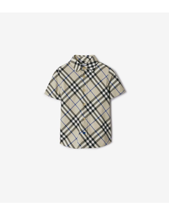 Chemise en coton Check