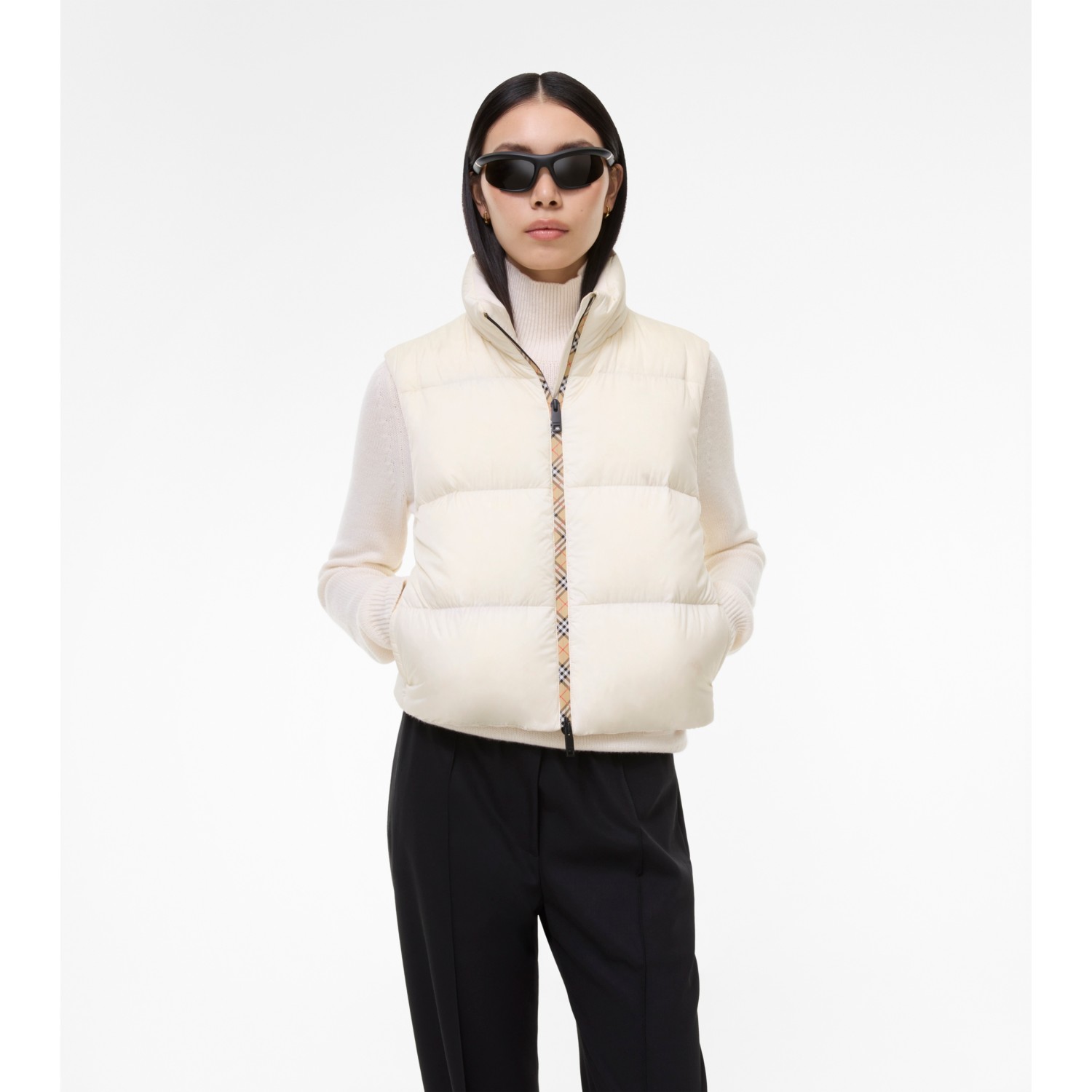 Detachable Sleeve Nylon Langdale Puffer Jacket - thumbnail 2