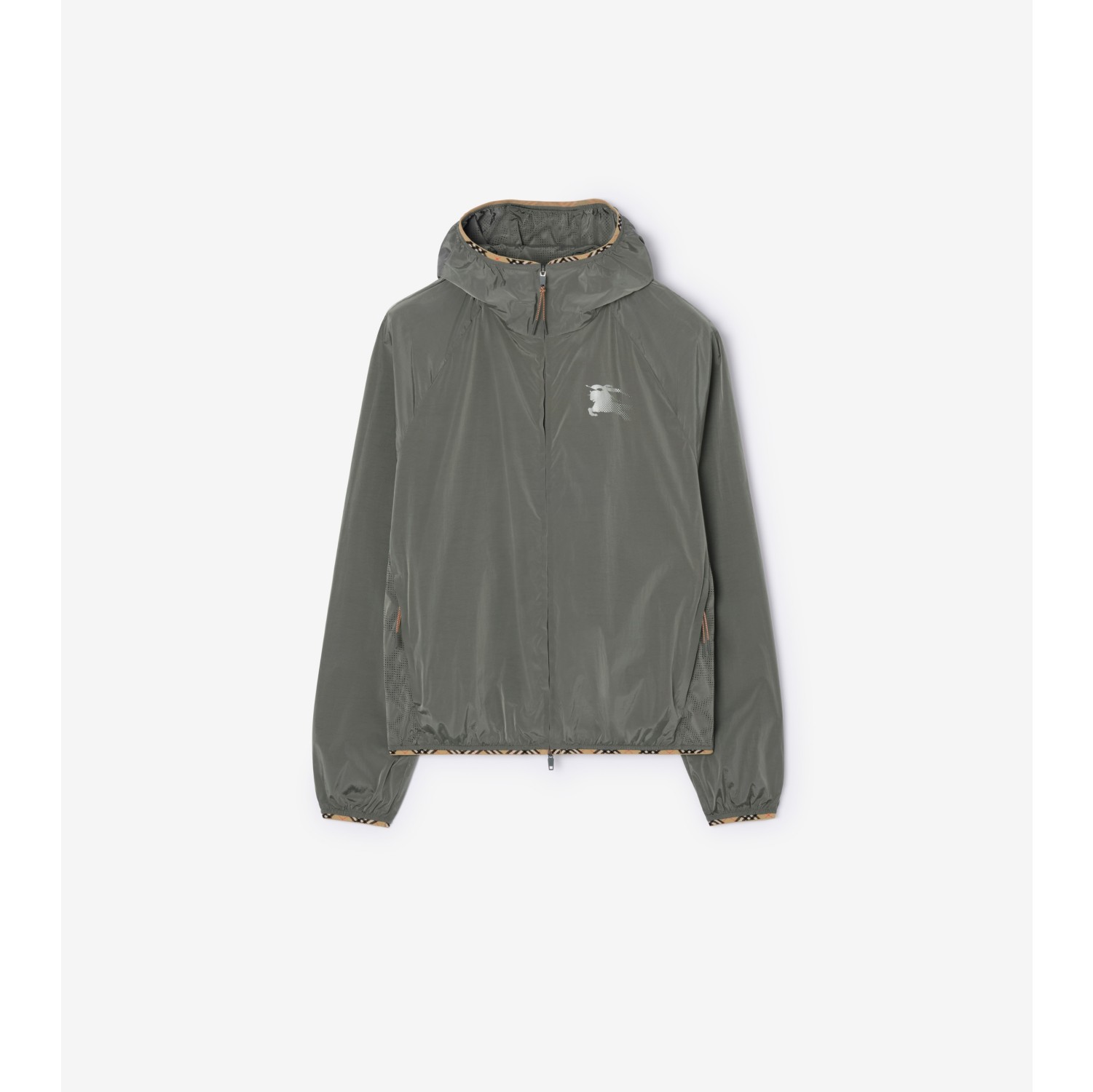 Nylon Hooded Jacket