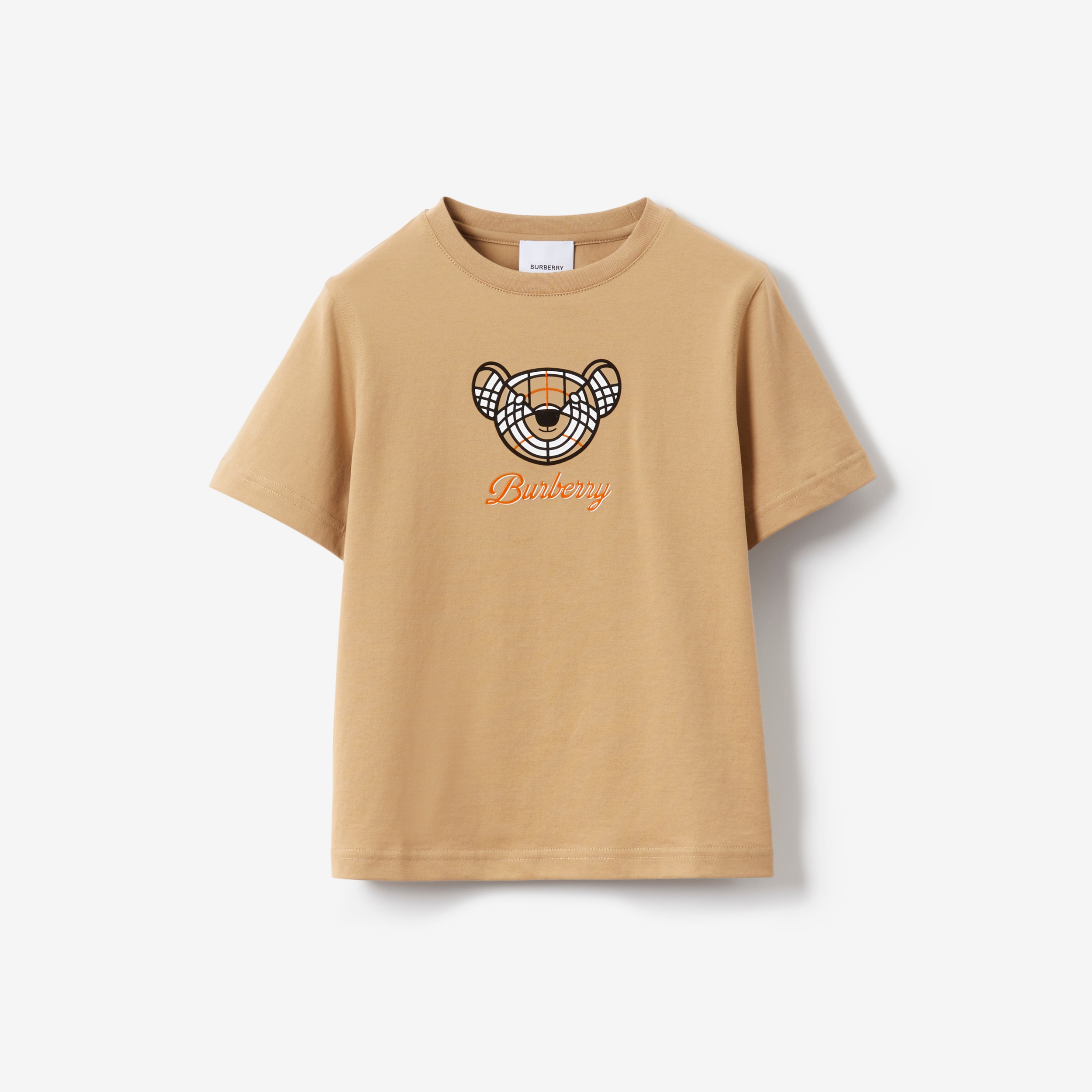 トーマスベアモチーフ コットンTシャツ (アーカイブベージュ) | Burberry®公式サイト