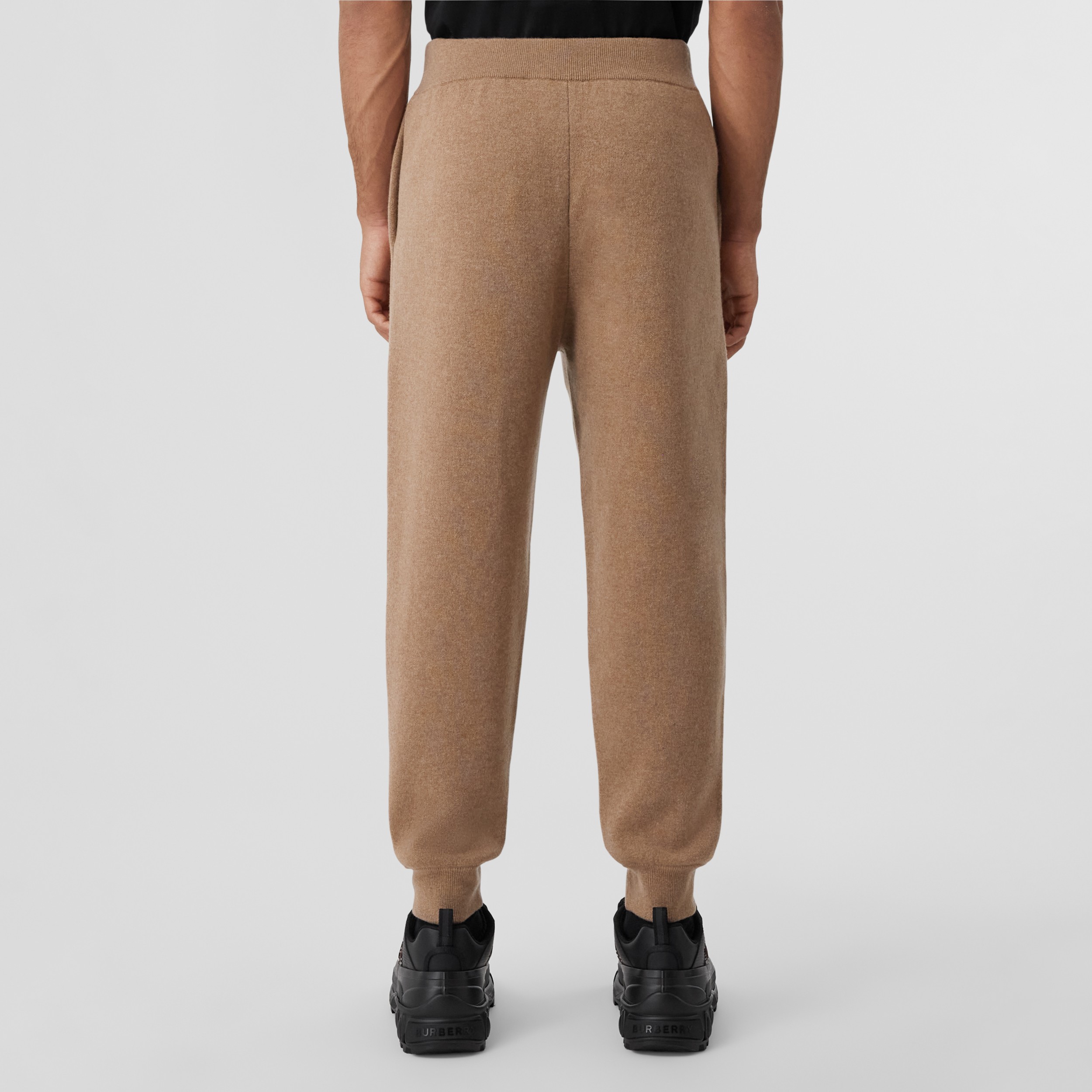 Cashmere Blend Jogging Pants in Camel - Men | Burberry® Official