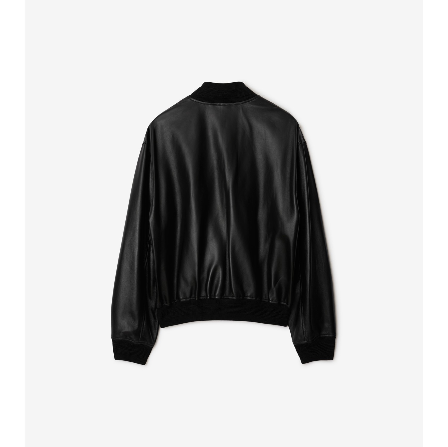 Leather Bomber Jacket