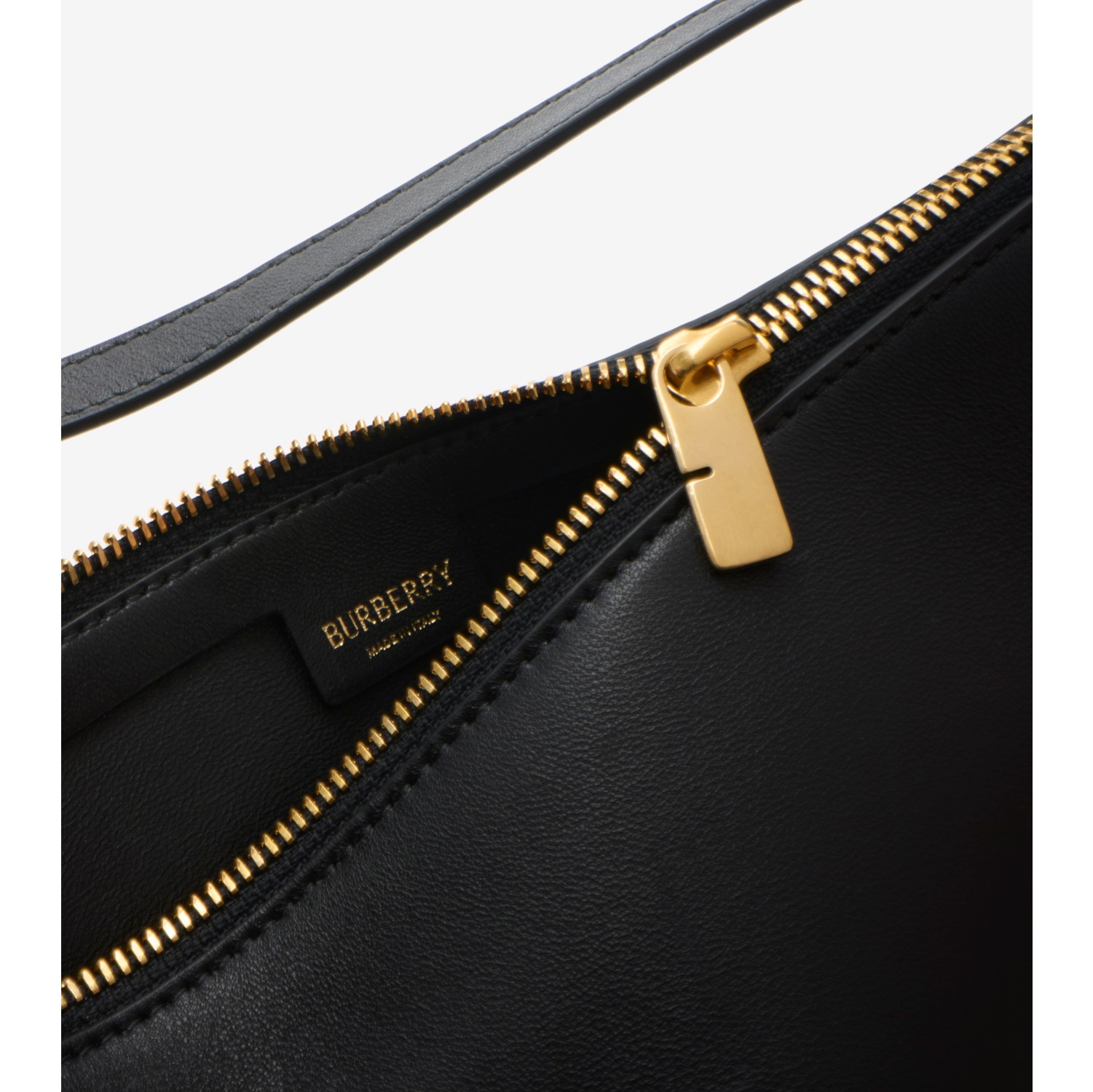 Mini Shield Tassel Bag in Black Women Burberry Official