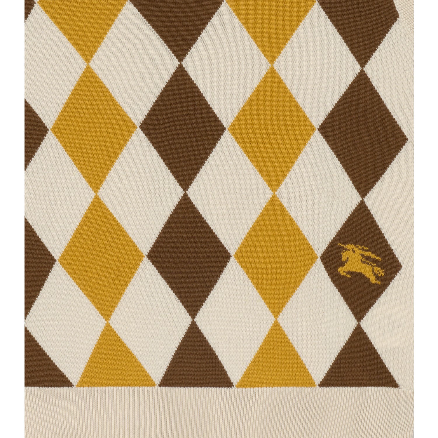 Argyle Wool Sweater Vest