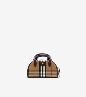 BURBERRYバーバリーチェック柄 手提げ袋 ピンク系 - メルカリ
