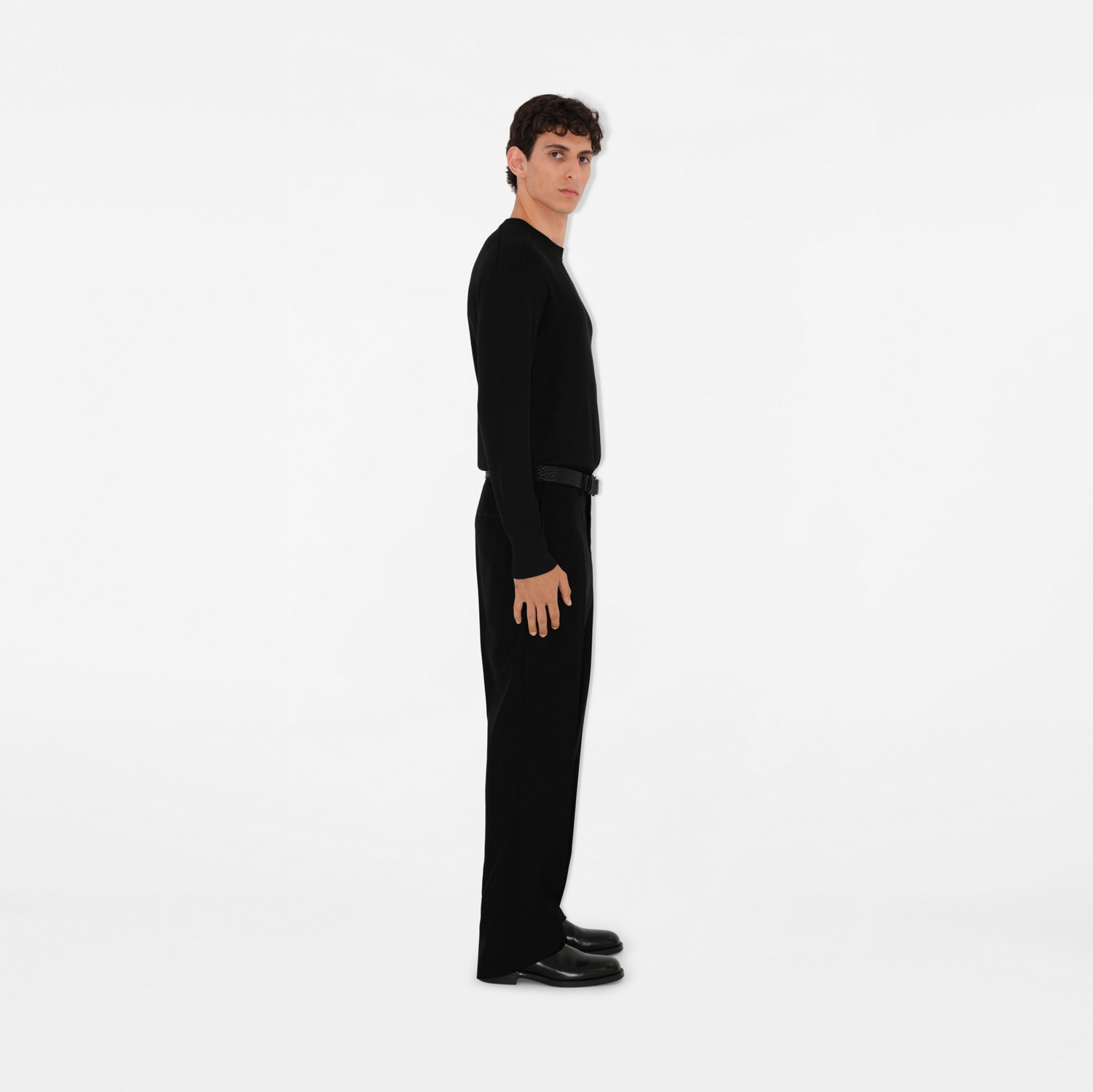 Wool Sweater in Black - Men | Burberry® Official Wool Sweater in Black - Men | Burberry® Official