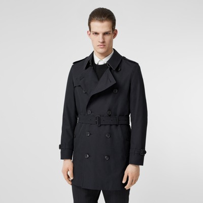 burberry navy trench coat