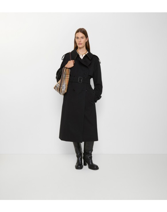 Long Gabardine Fitzrovia Trench Coat