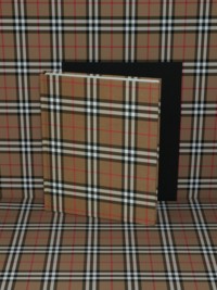 Burberry Book Check Print