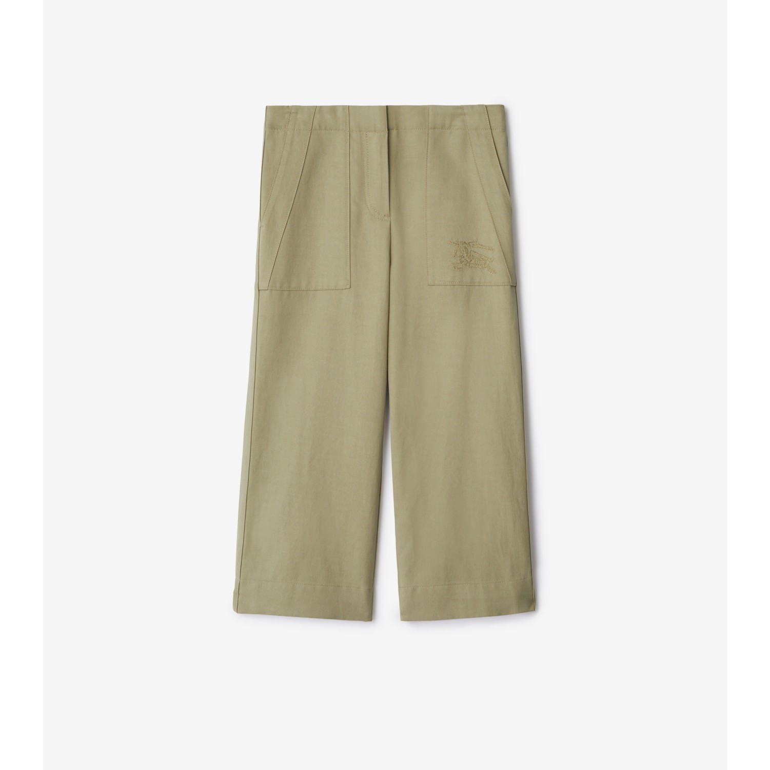 Cotton Blend Trousers