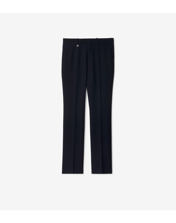 Wool Mohair Tailored Trousers