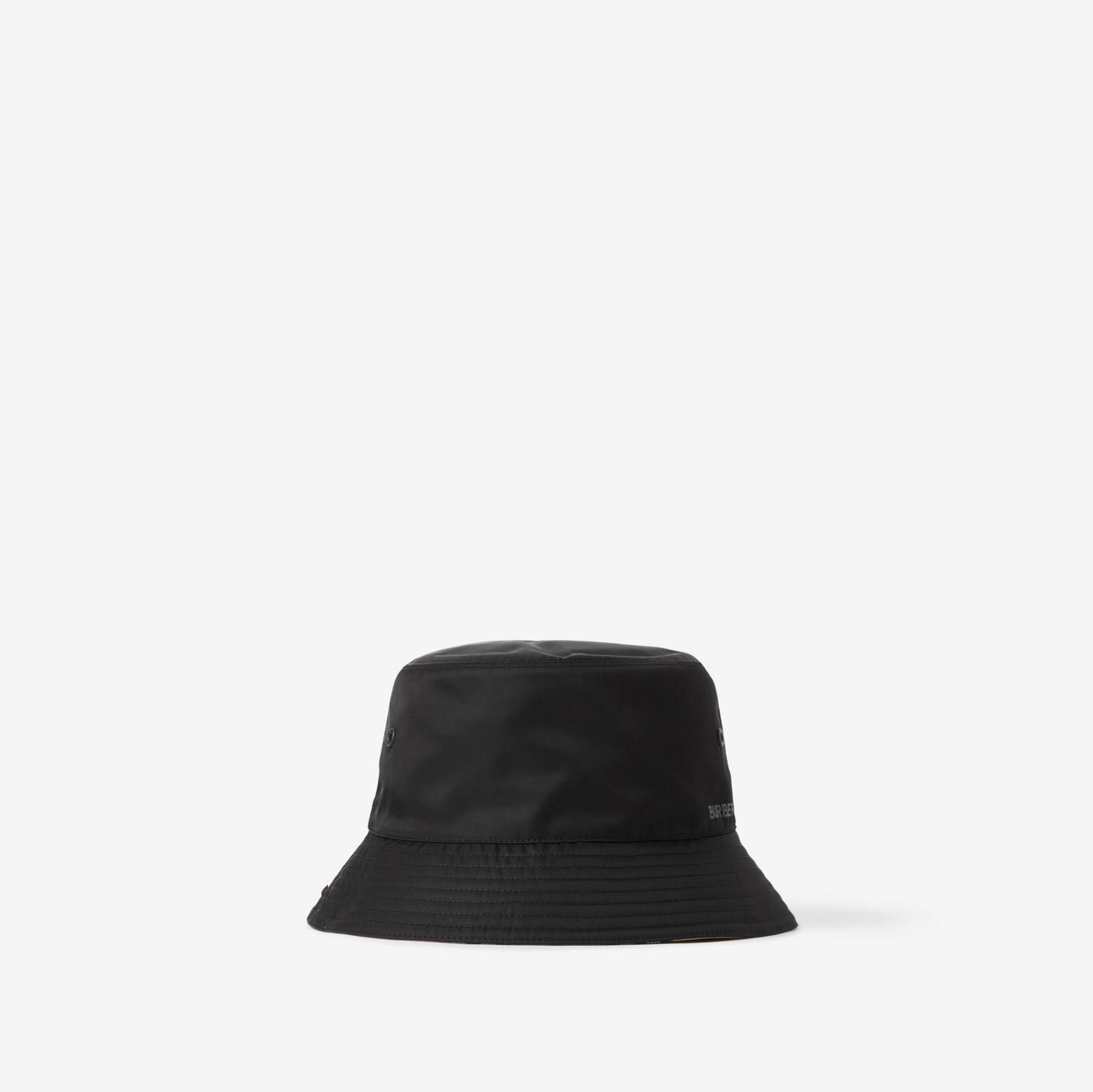 Nylon Reversible Bucket Hat in Black/archive Beige | Burberry® Official