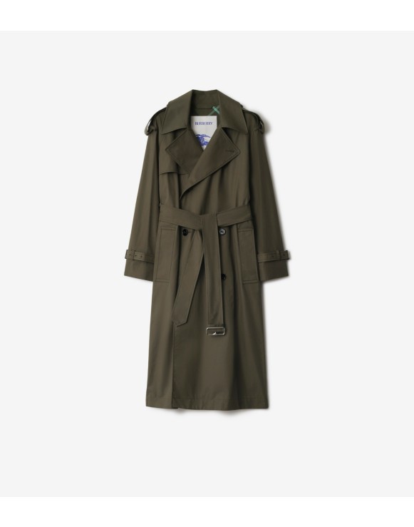 Long Gabardine Castleford Trench Coat