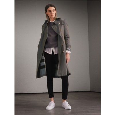 burberry ruffle trench coat