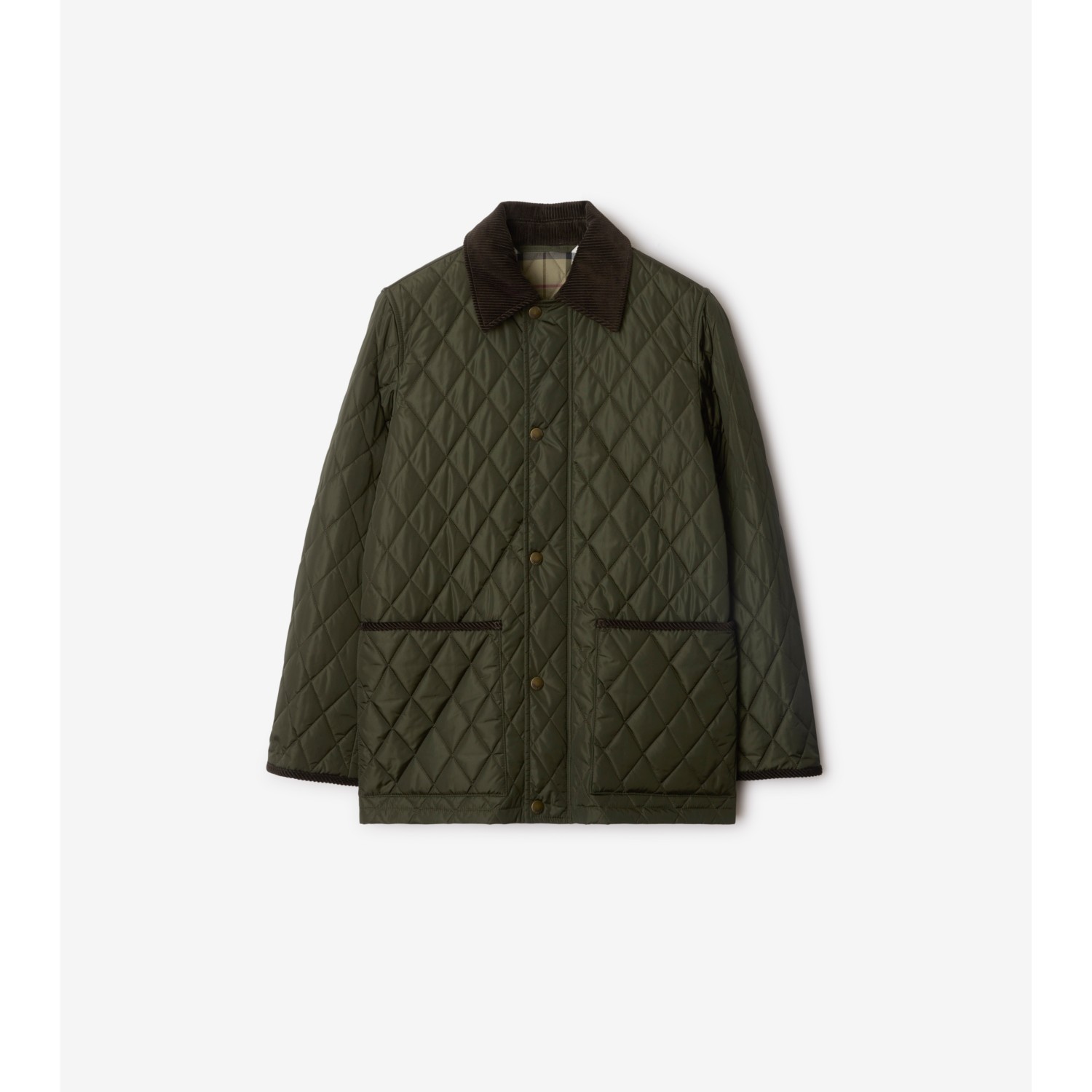 Quilted Nylon Barn Jacket - thumbnail 9