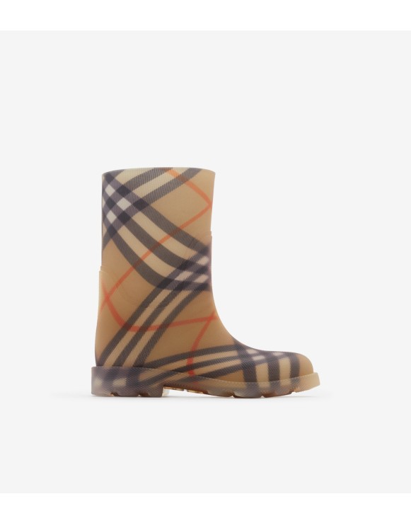 Botas altas Marsh en goma Check