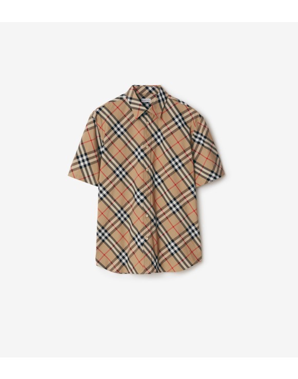 Check Cotton Shirt