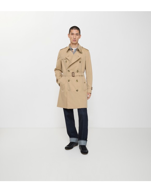 バーバリーズ　トレンチコート　メンズ　ライトグリーン　ノバチェック メンズ デザイナー コート＆ジャケット | Burberry® 公式サイト