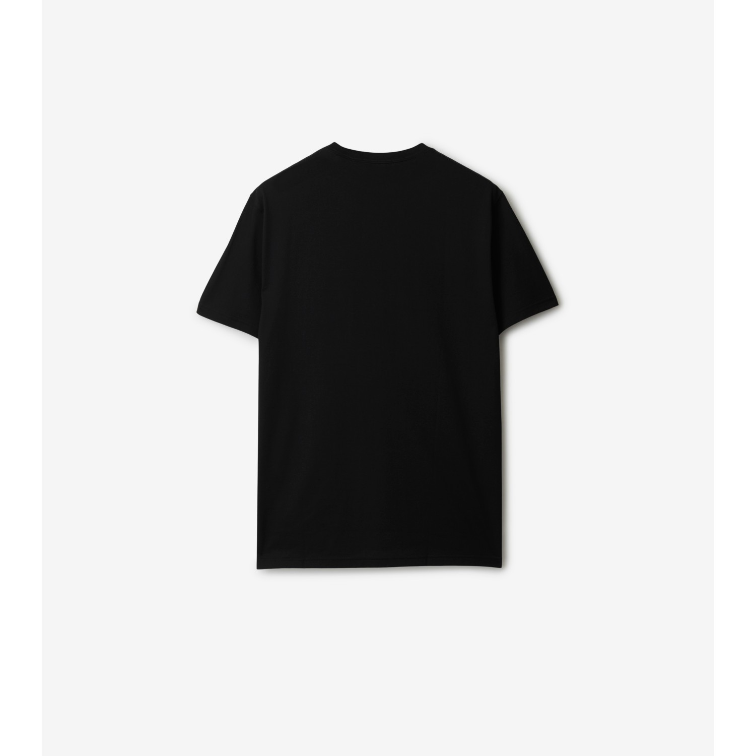 コットンTシャツ (ブラック) - メンズ | Burberry®公式サイト