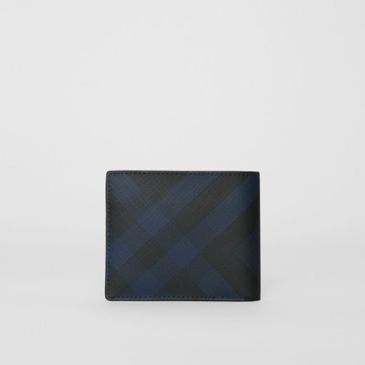 burberry wallet blue