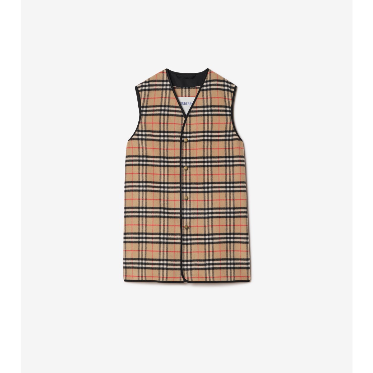  Check Wool Cashmere Warmer