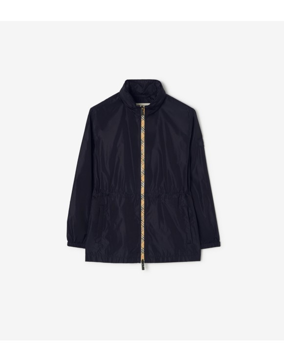 쇼트 체커 테이프 나일론 파카