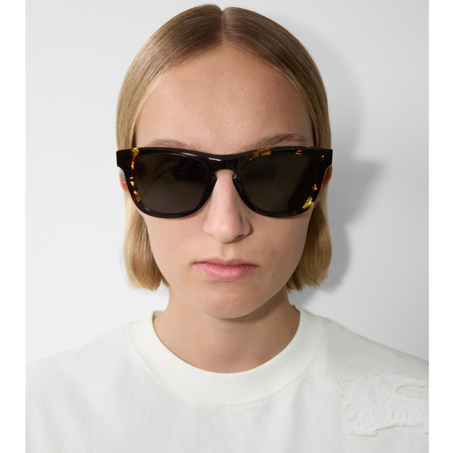 Arch Facet Sunglasses in Dark Havana Burberry Official