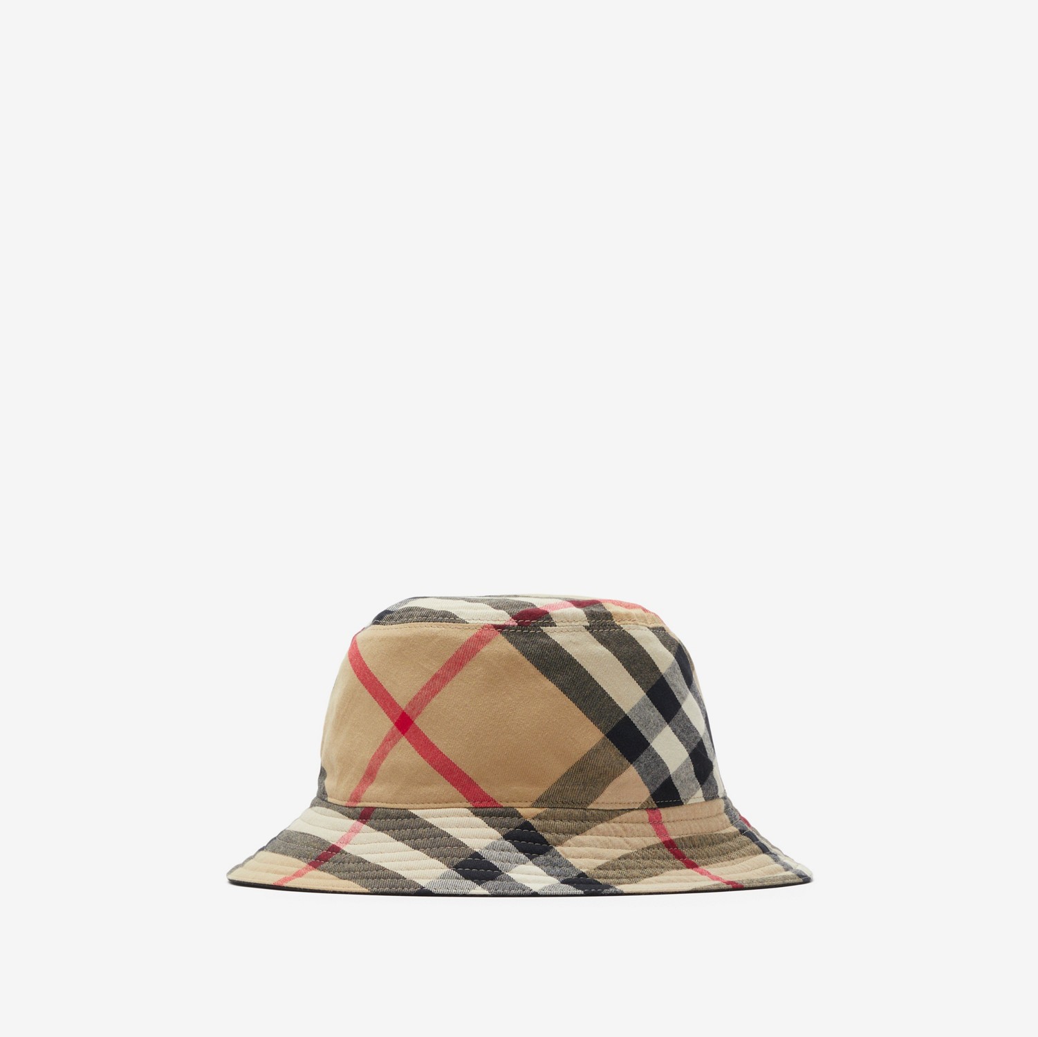 Reversible Cotton Blend Bucket Hat