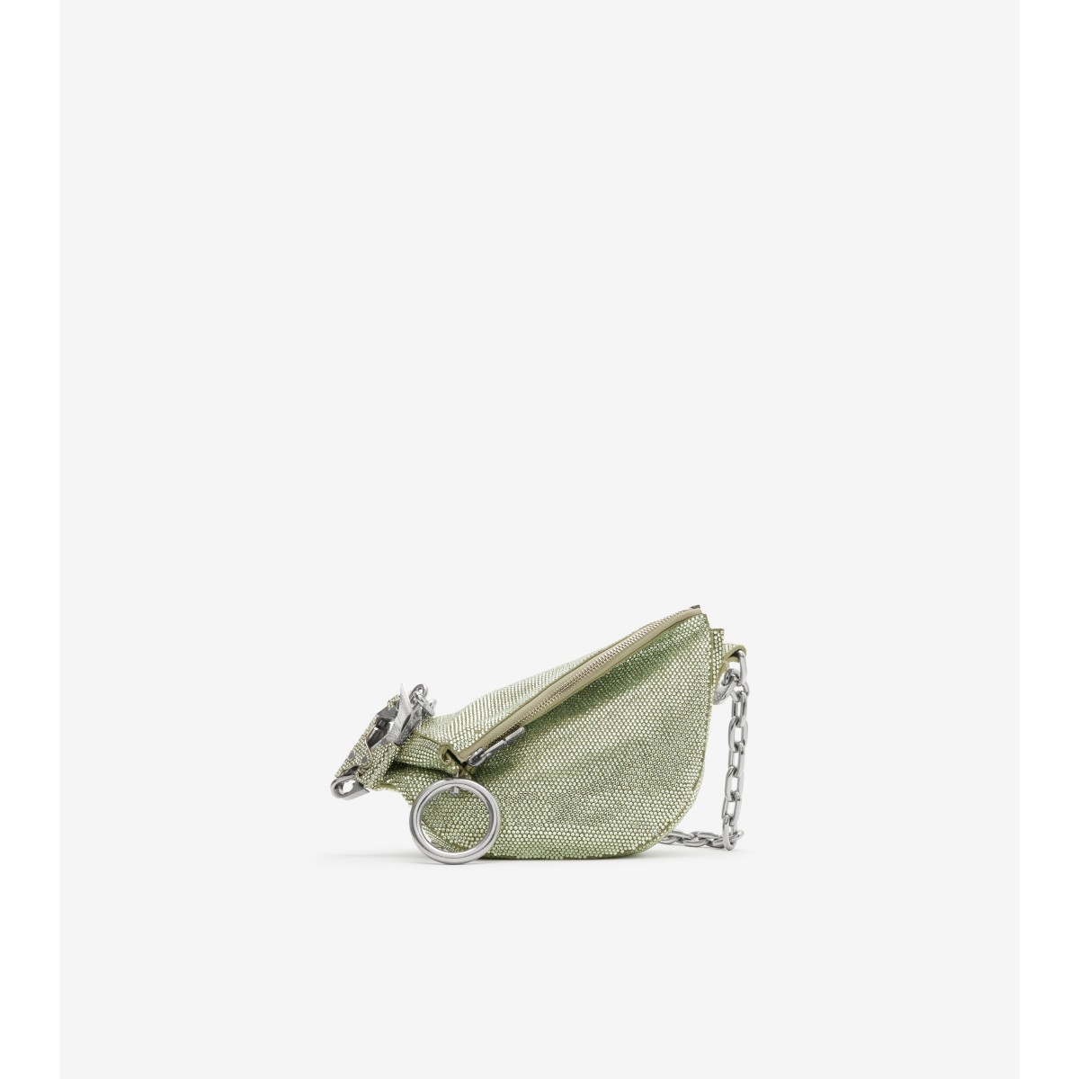 Shop Burberry Mini Knight Bag In Chrysolite