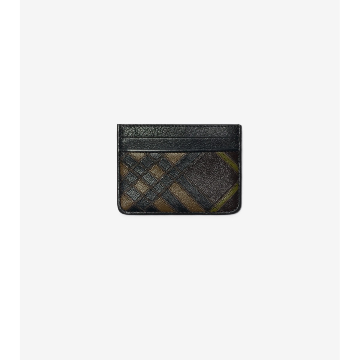 Burberry Check Intarsia Card Case