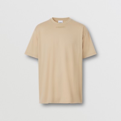 beige t shirt oversized