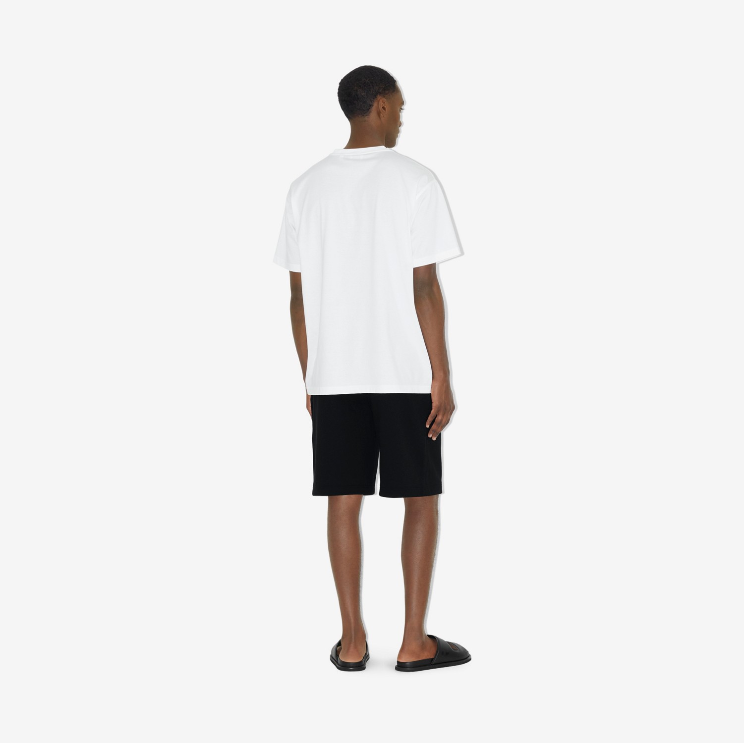 T-shirt con stampa logo (Bianco) - Uomo | Sito ufficiale Burberry®