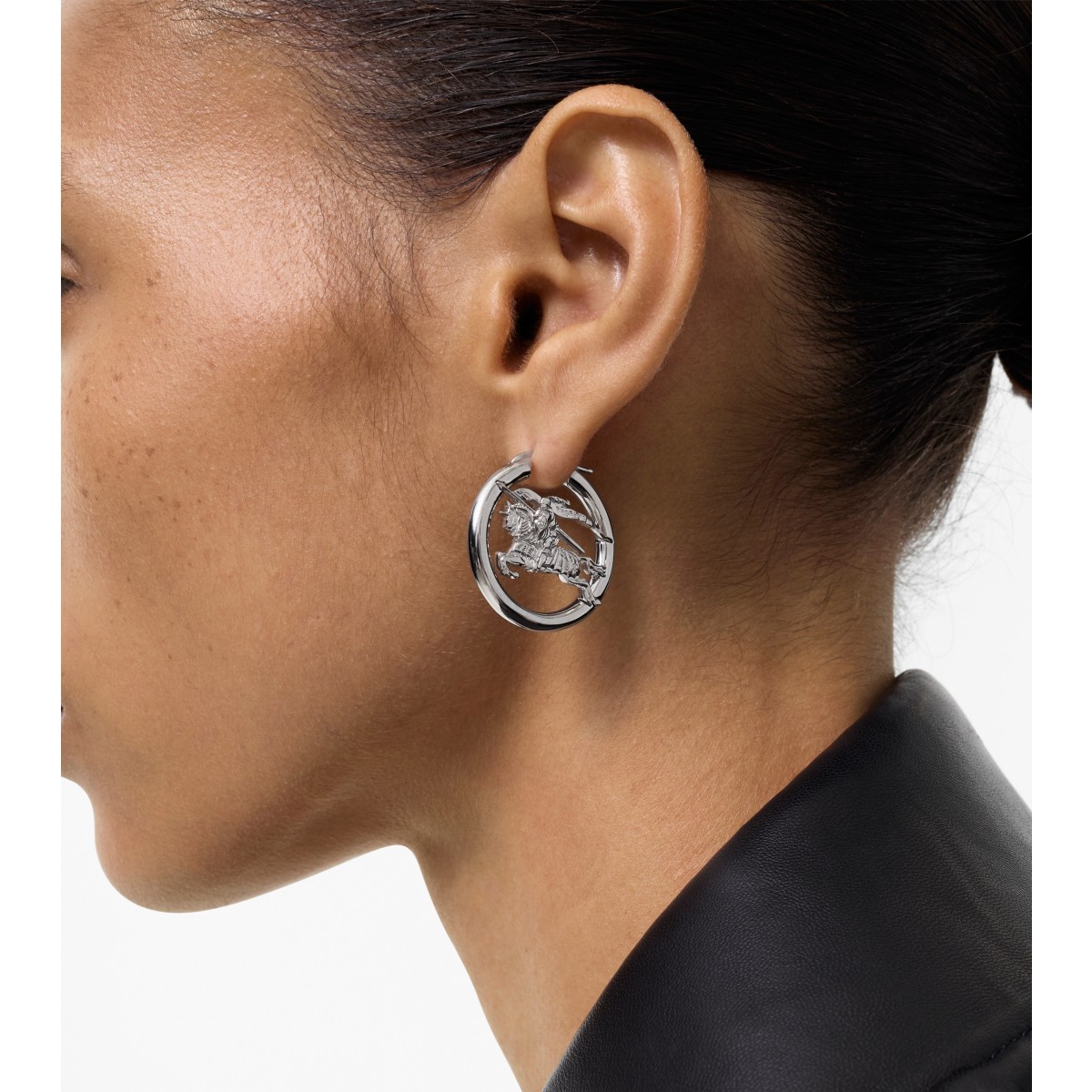  Knight Hoop Earrings