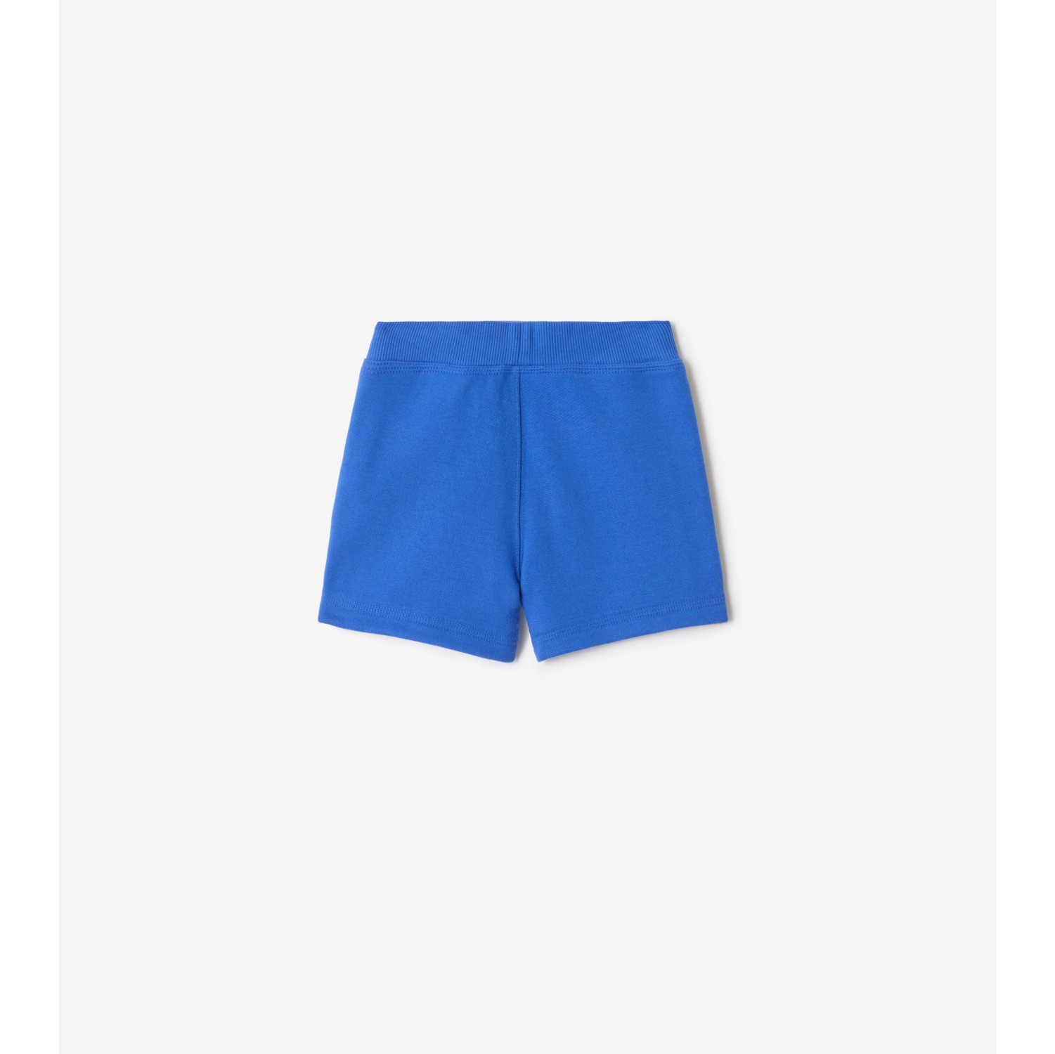 Check Trim Cotton Shorts