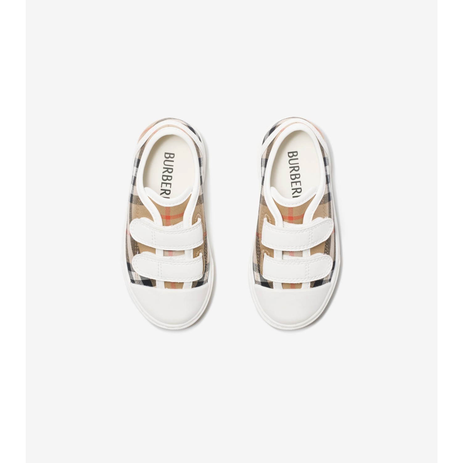 Check Cotton Sneakers
