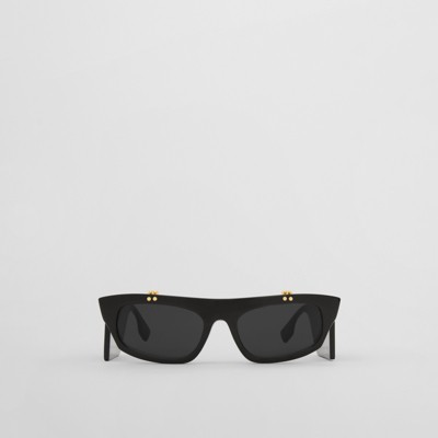 black flip up sunglasses