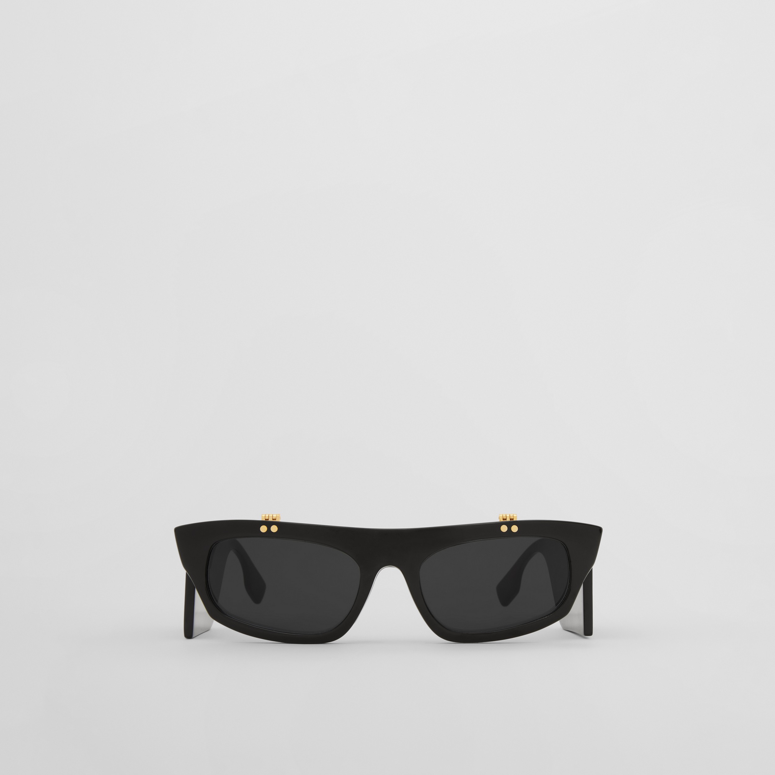 Hochklappbare Cat-Eye-Sonnenbrille „Palmer“ (Schwarz/schwarz) - Damen | Burberry® - 1