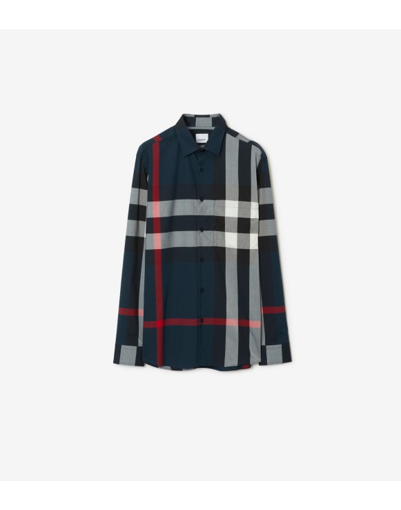 Mens shirts burberry online